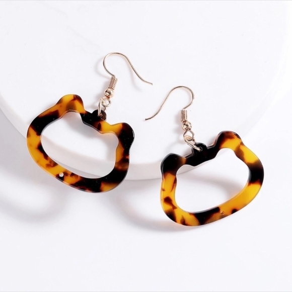 Cat😻 Earrings - Picture 4 of 6